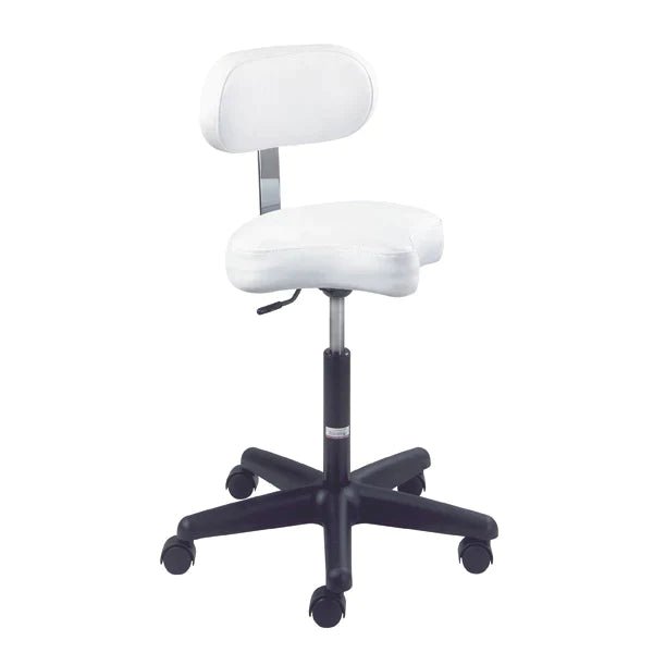 Equipro Ergonomic Air-Lift Stool with Backrest (31300)