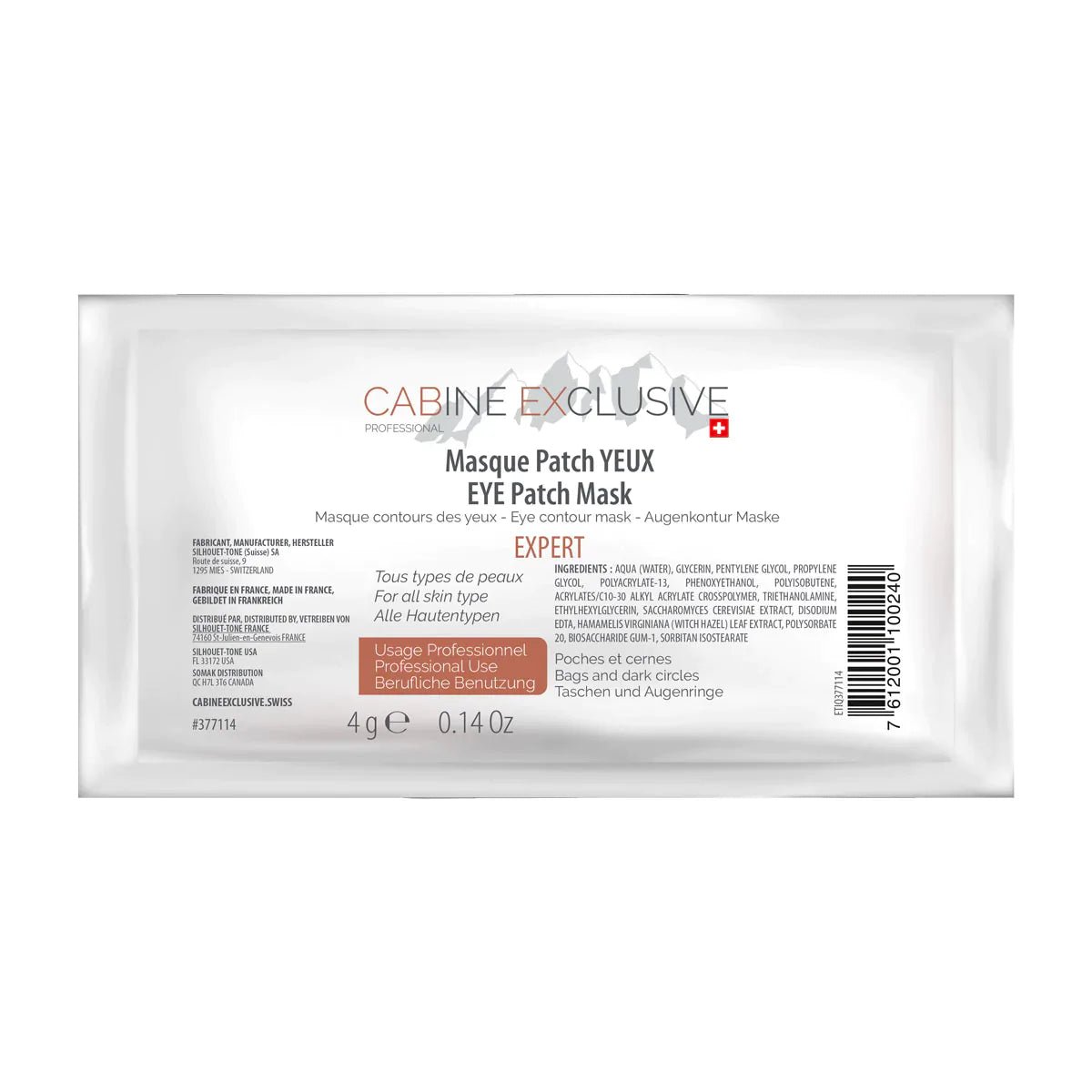 Silhouet-Tone Eye Patch Mask (377114)