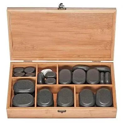 Hot Stone Set with Cool Stones