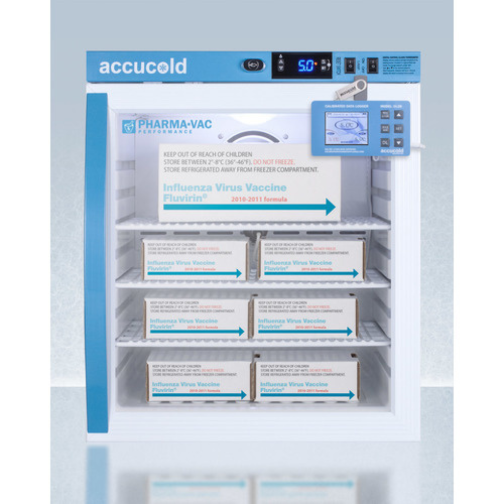 Summit Accucold 1 Cu.Ft. Compact Vaccine Refrigerator (ARG1PVDL2B) - Image 3