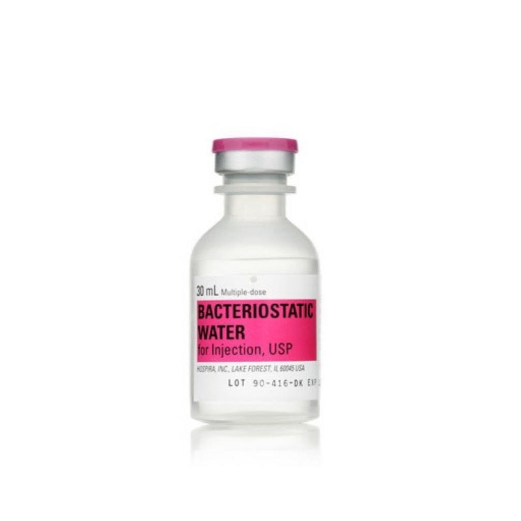 Bacteriostatic Water for Injection Multiple Dose Vial 30 mL (Pack of 25 Vials)
