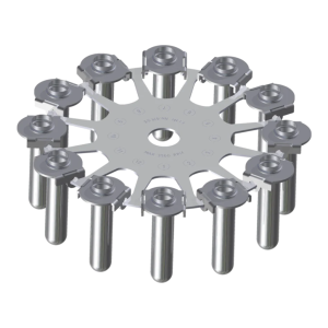 ELMI Rotor 6M.08 - 4 x 60ml Test Tubes - Stainless Steel Adapters (CM-6MT-22)