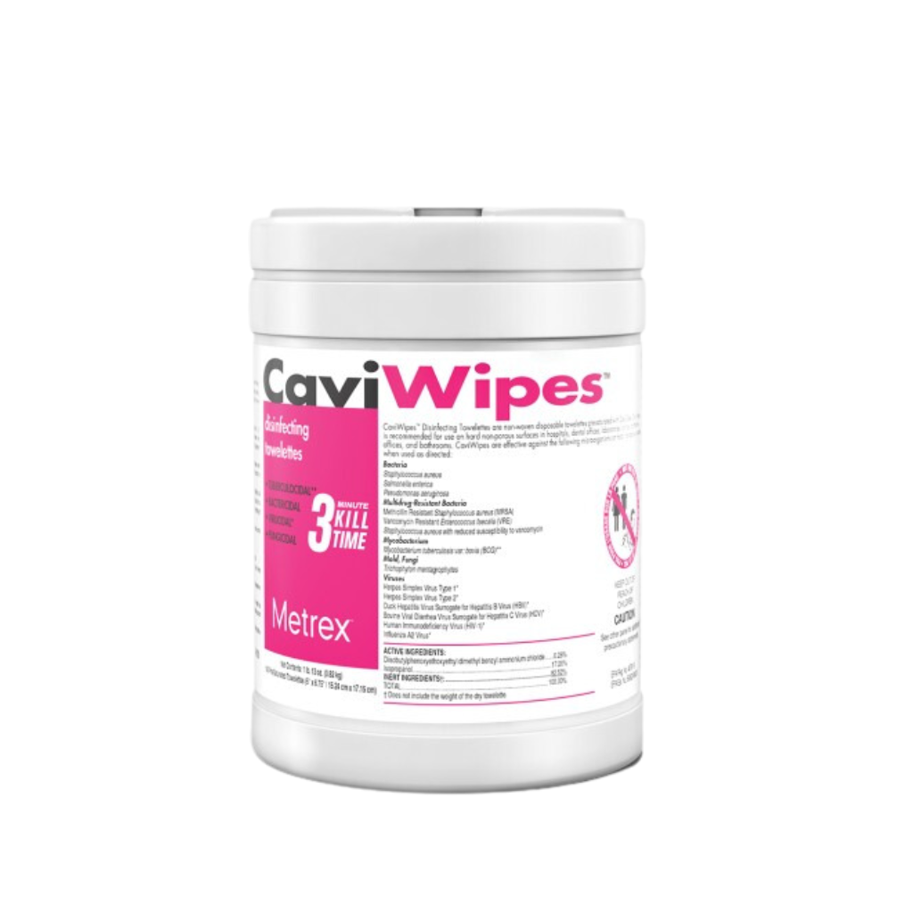 CaviWipes Surface Disinfectant Wipes (13-1100) - Image 2