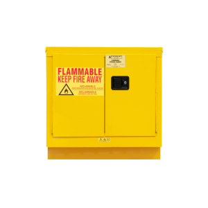 Flammable Storage Cabinet, 22 Gallon, Under Counter (Manual or Self Close)