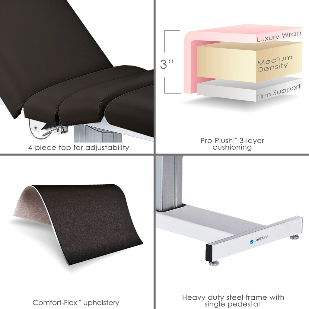 Earthlite Everest Electric Salon Pedestal Electric Lift Table - Image 12