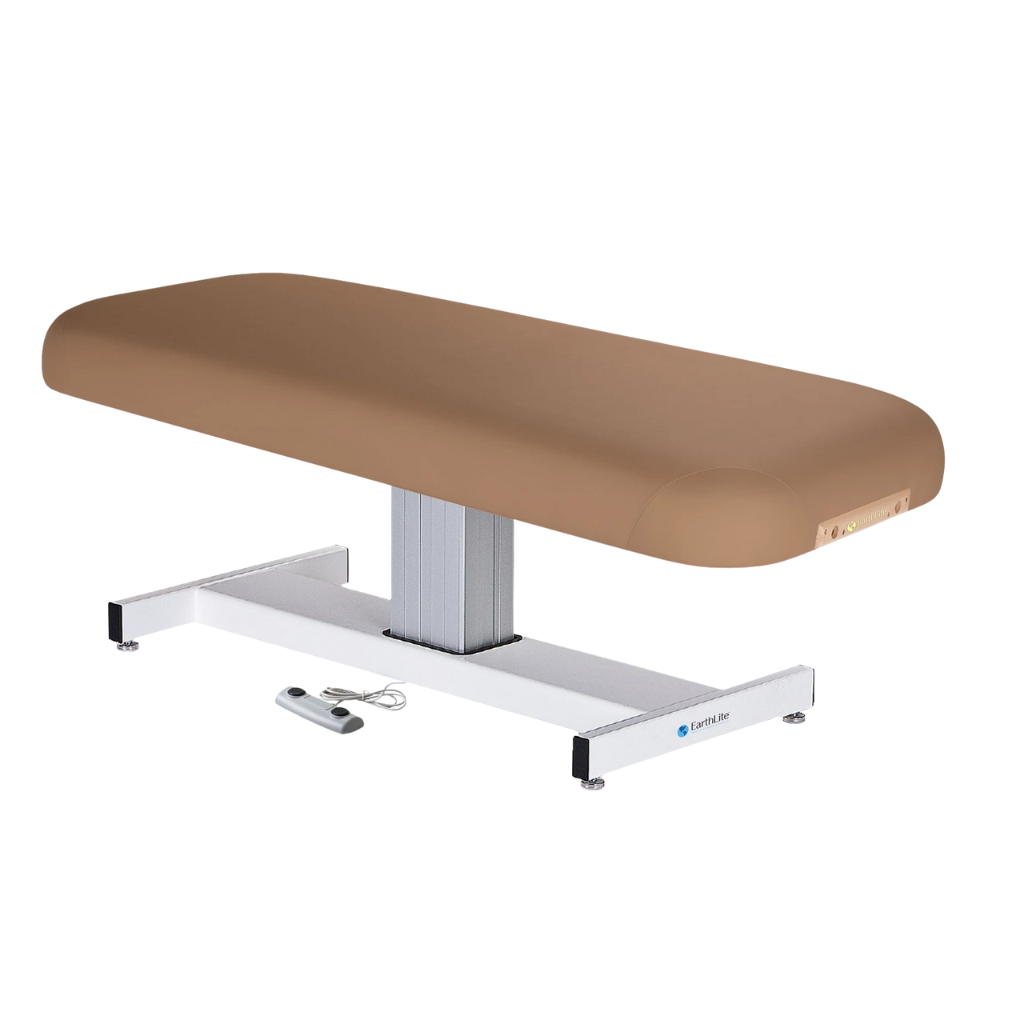 Earthlite Everest Flat Pedestal Electric Lift Table - Image 7