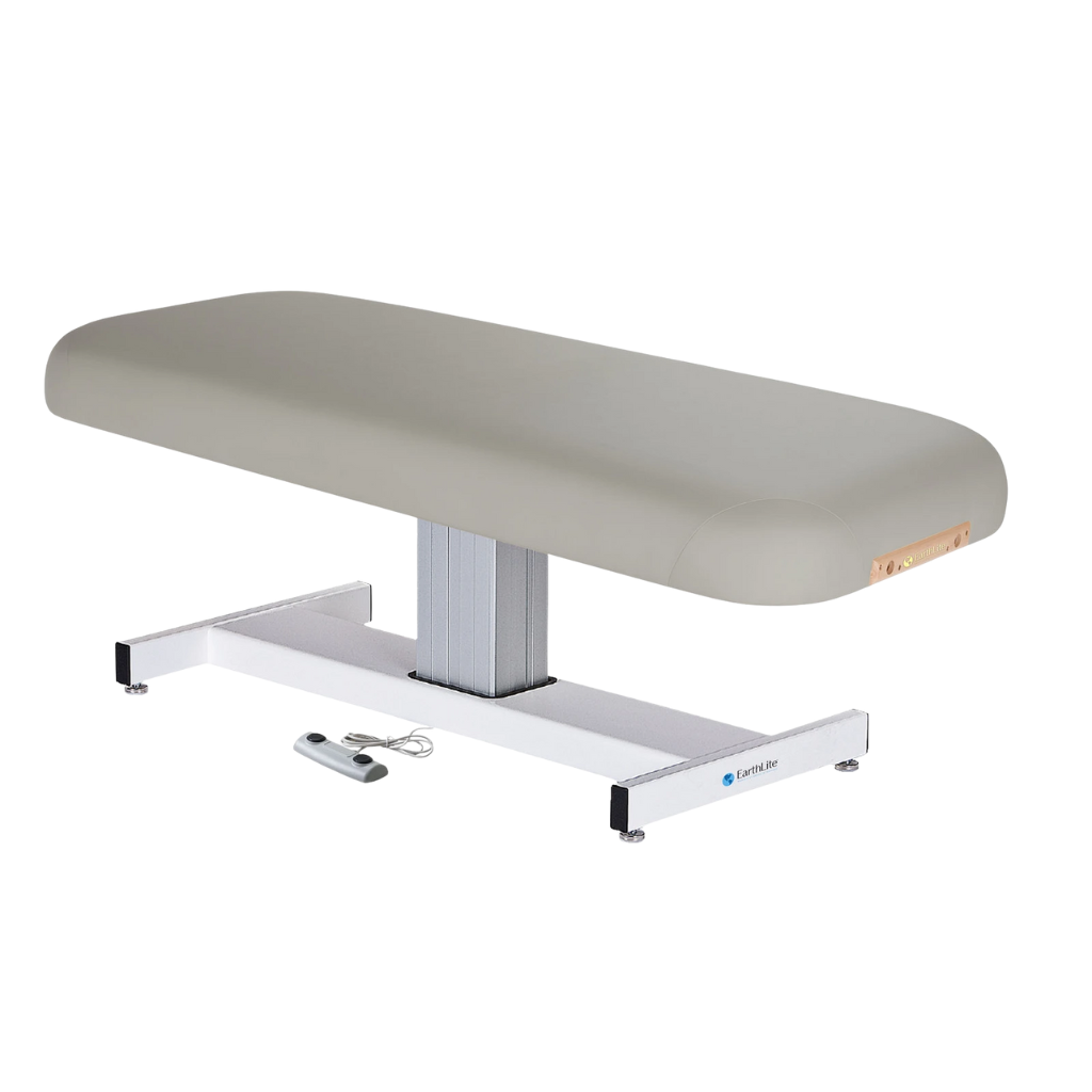 Earthlite Everest Flat Pedestal Electric Lift Table - Image 2