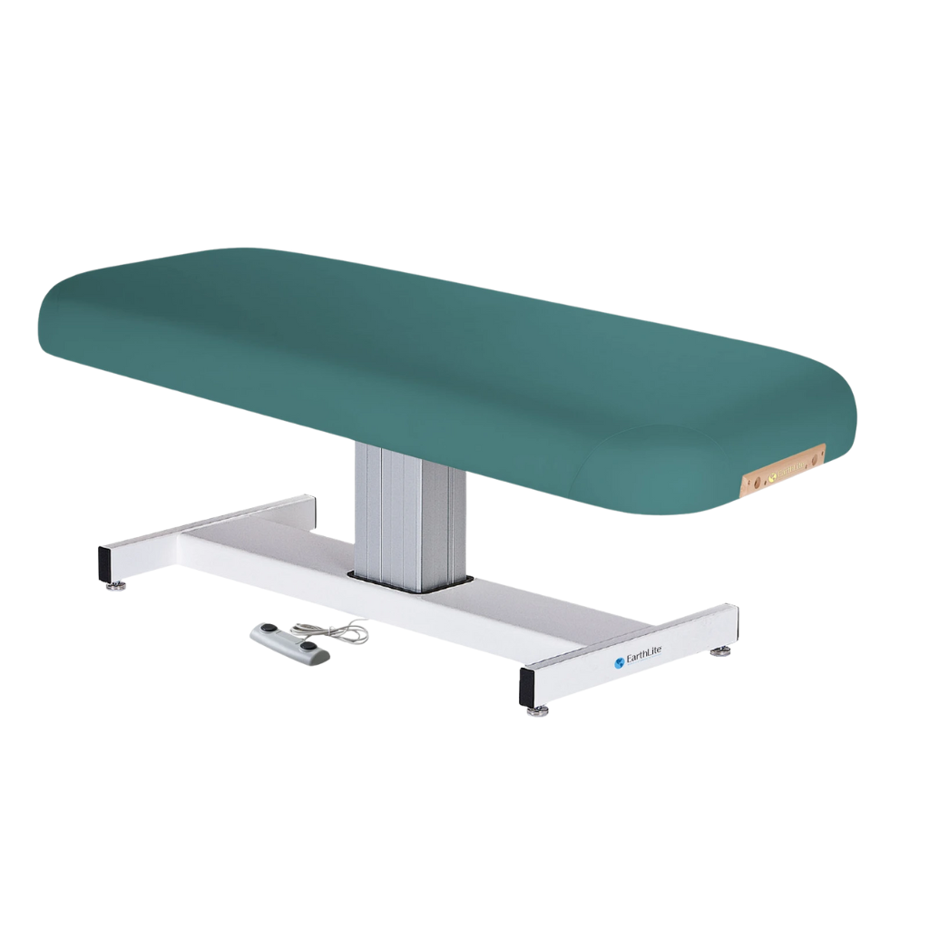 Earthlite Everest Flat Pedestal Electric Lift Table - Image 3