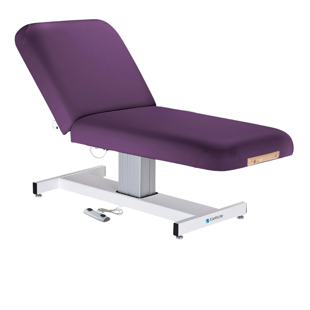 Earthlite Everest Pneumatic Tilt Pedestal Electric Lift Table - Image 5