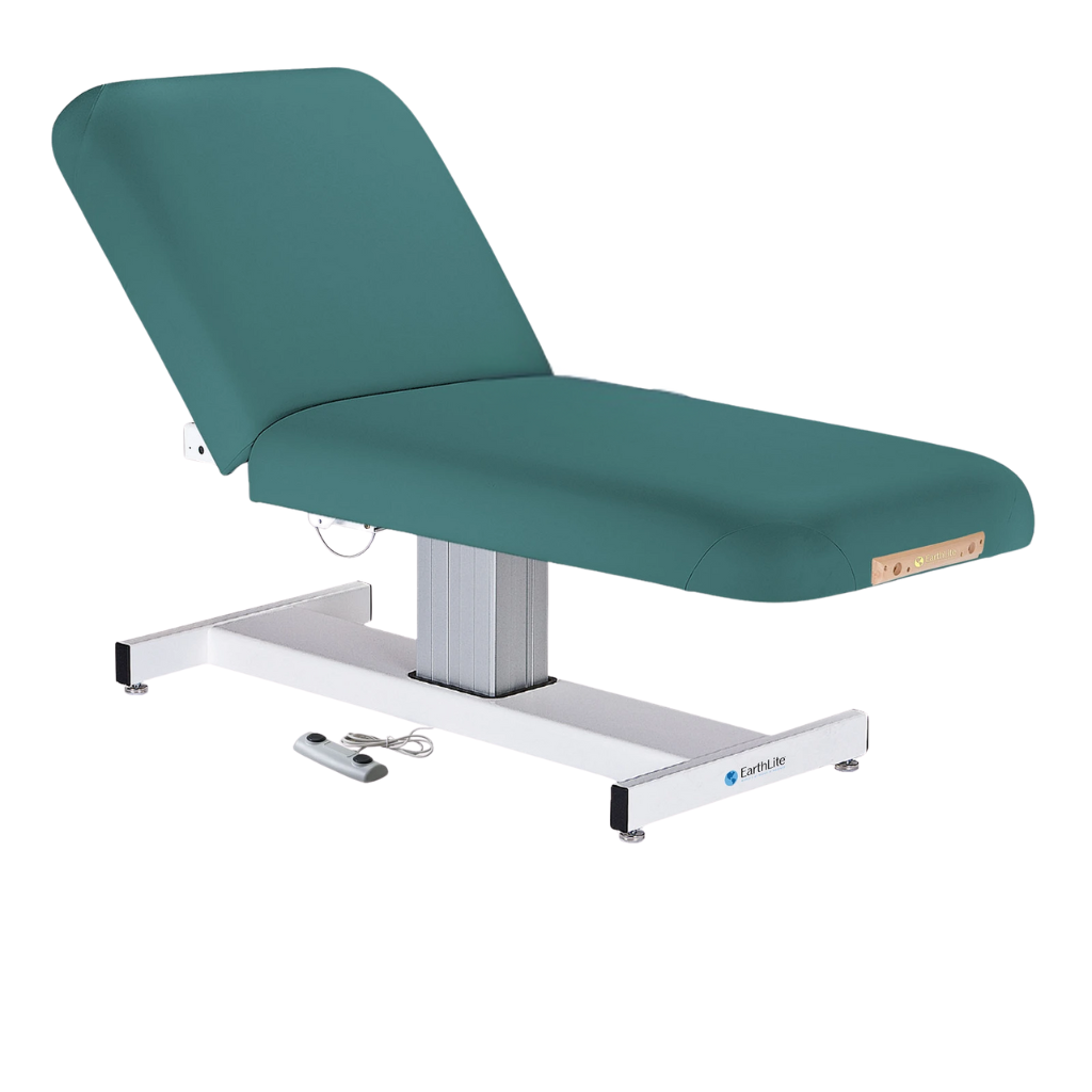 Earthlite Everest Pneumatic Tilt Pedestal Electric Lift Table - Image 3