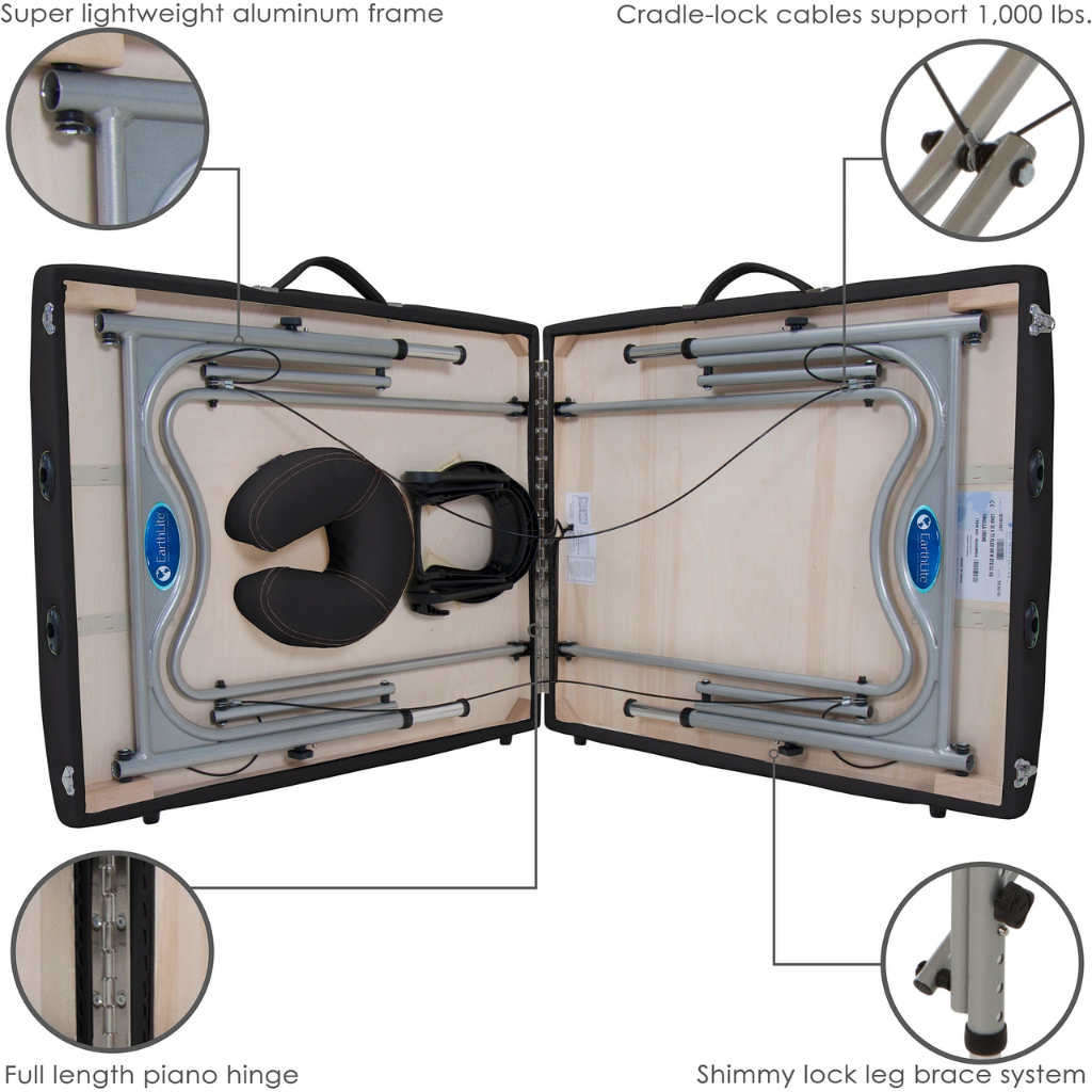 Earthlite Luna Portable Massage Table Package - Image 4