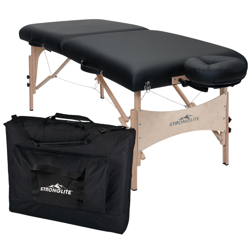 Earthlite Stronglite Classic Deluxe Portable Massage Table Package - Image 4