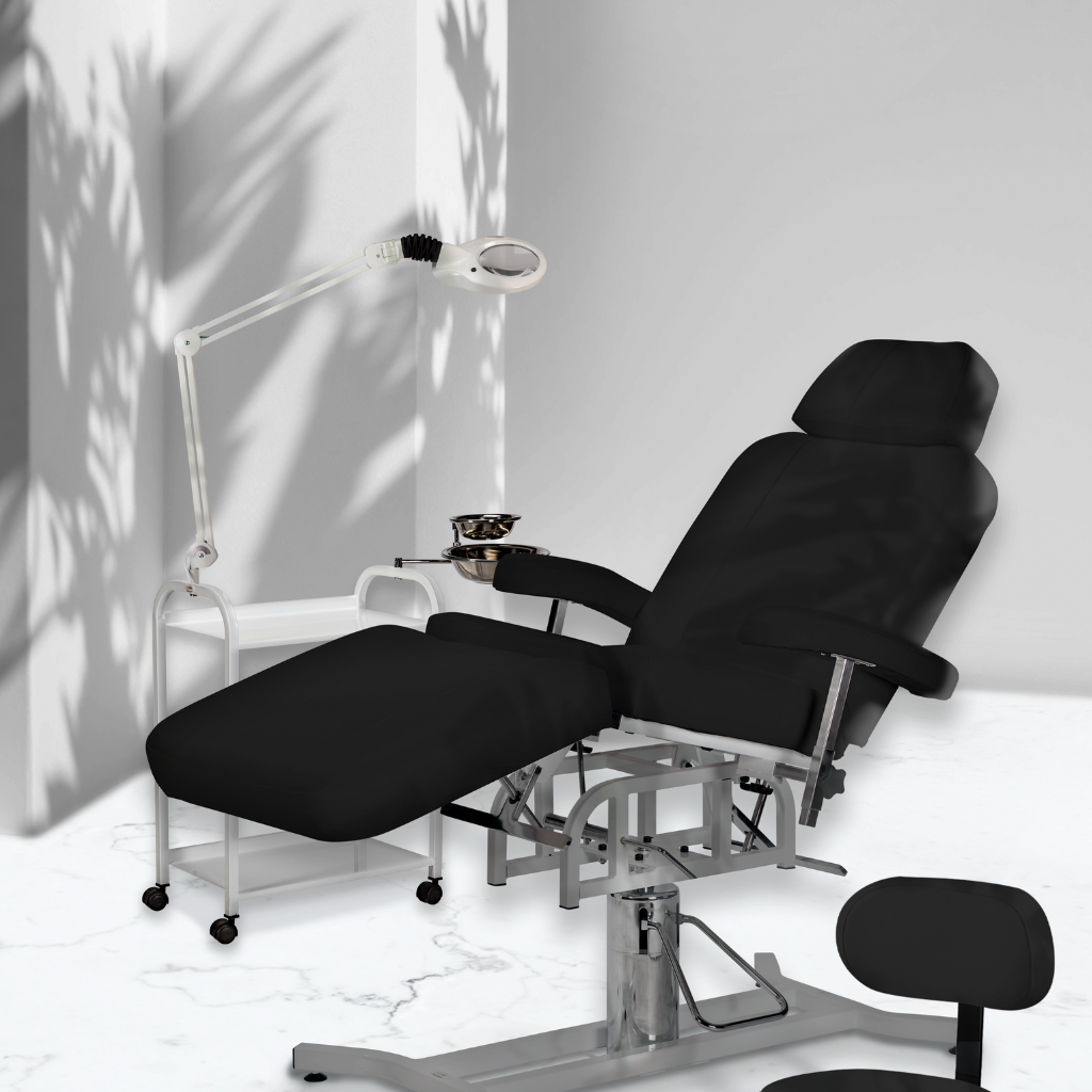 Equipro Maxi-Comfort Hydraulic Swiveling Estheticians Facial Bed (20100) - Image 2