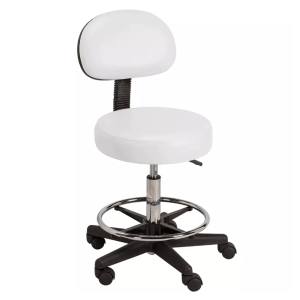 Equipro Round Air Lift Stool with Backrest (EI-312)