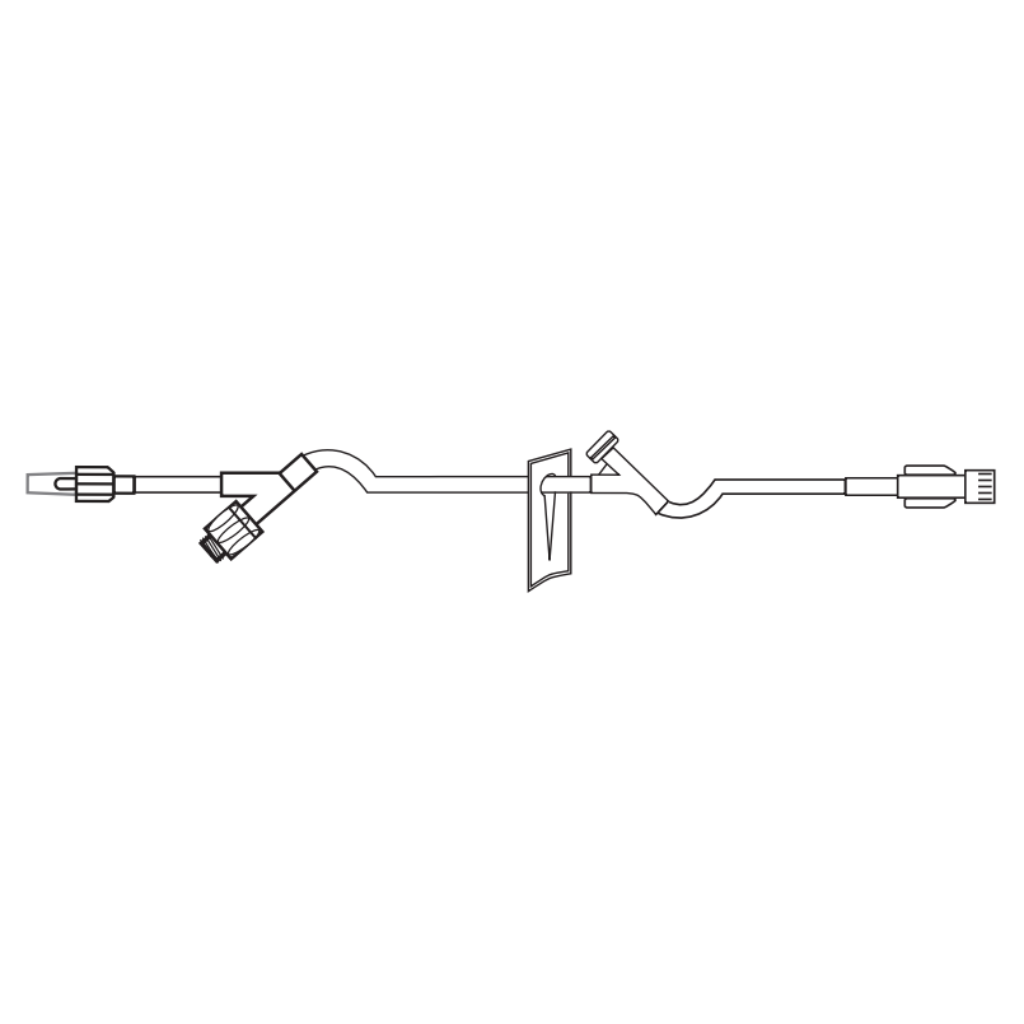 MedSource IV Extension Set with dual Y Site - Image 2