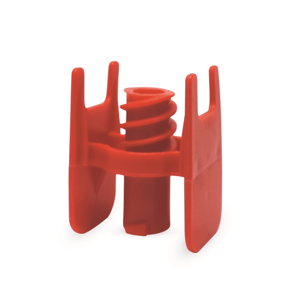 Syringe Connectors Red Luer Lock Female to Female - Sterile