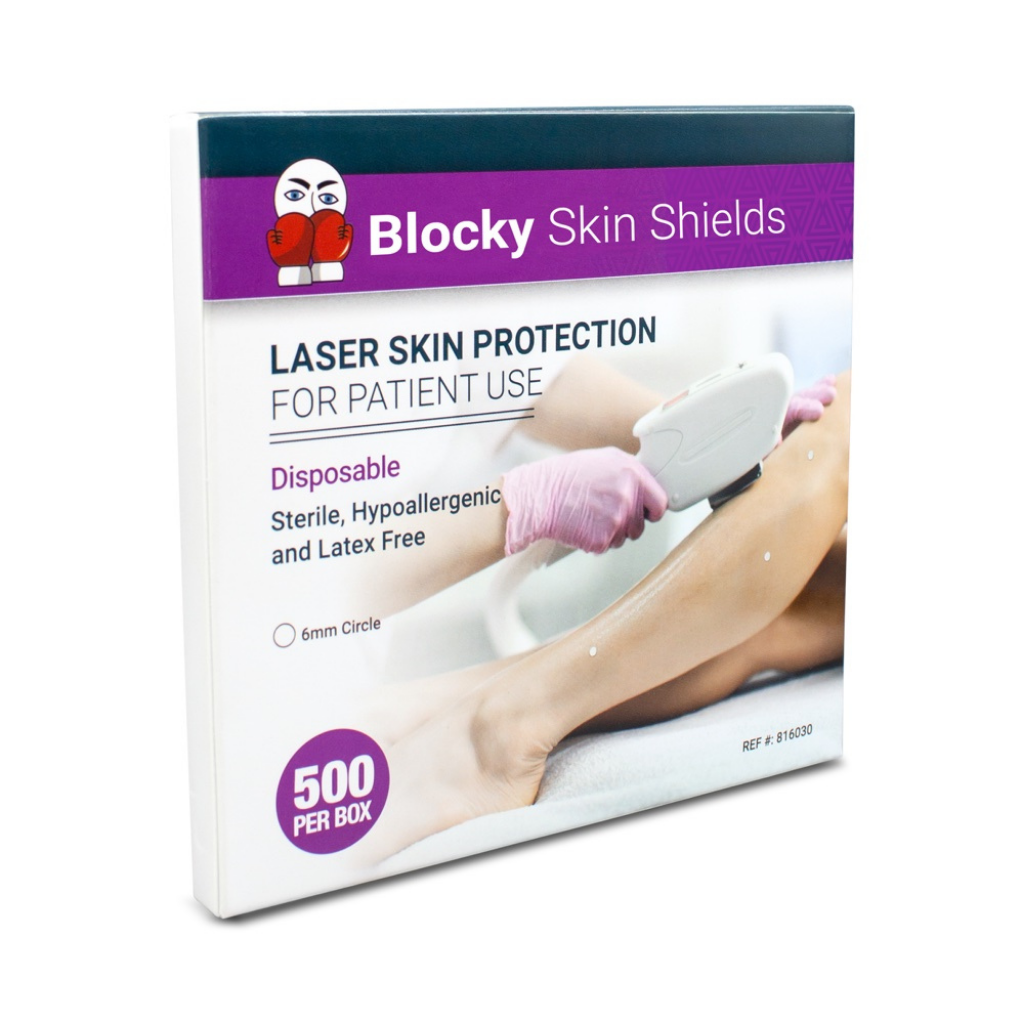 Innovative Optics Blocky Skin Shields, IPL & Laser Protection