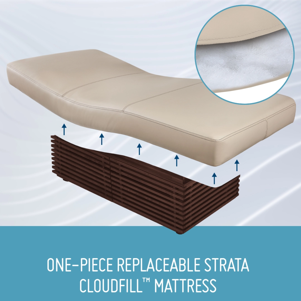 LEC INSIGNIA 2.0 WATERFALL Multi-Purpose Treatment Table with Replaceable Mattress - Image 13