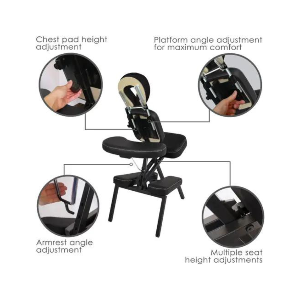 Earthlite Stronglite MicroLite Portable Massage Chair Package - Image 3