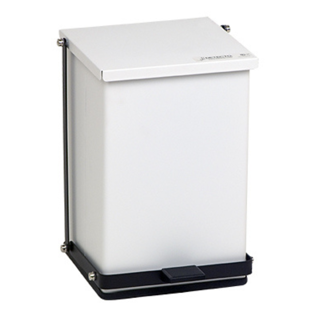 Step-On Waste Cans White - Image 2