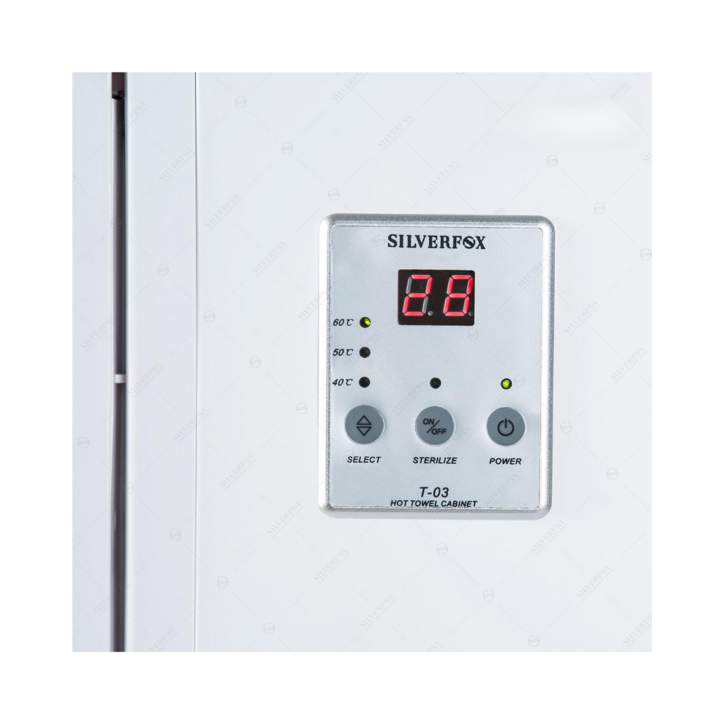 Silver Fox Hot Towel Cabinet Metal With UV Lamp (T-03) - Image 4