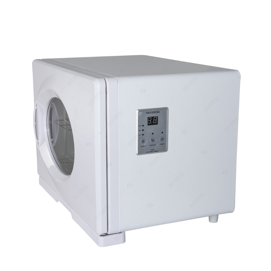 Silver Fox Hot Towel Cabinet Metal With UV Lamp (T-03) - Image 5