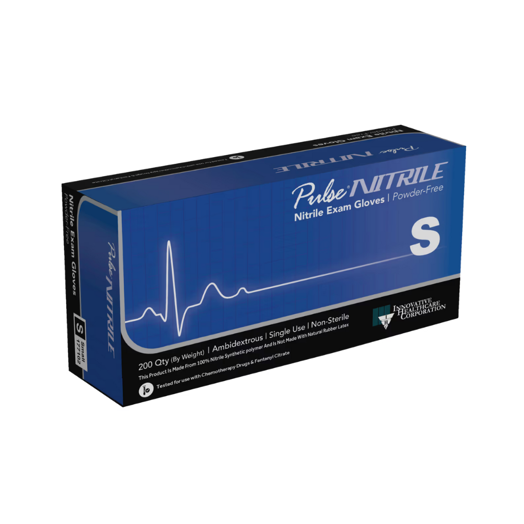 Pulse Nitrile Exam Gloves (Medium)