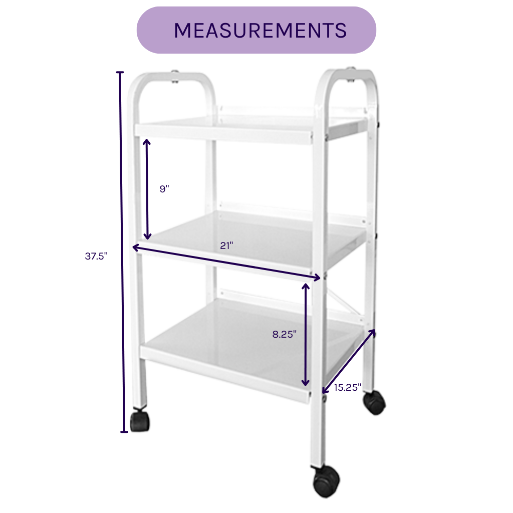 Silhouet-Tone Med Spa Trolley / Esthetician Cart Auxiliary Workstation ML100 (413215) - Image 6