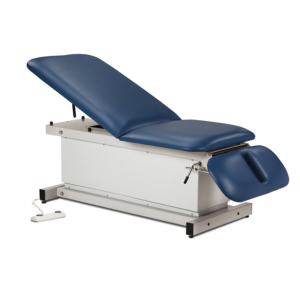 Clinton Industries Power 400, Shrouded Table with Adjust. Backrest and Drop Section