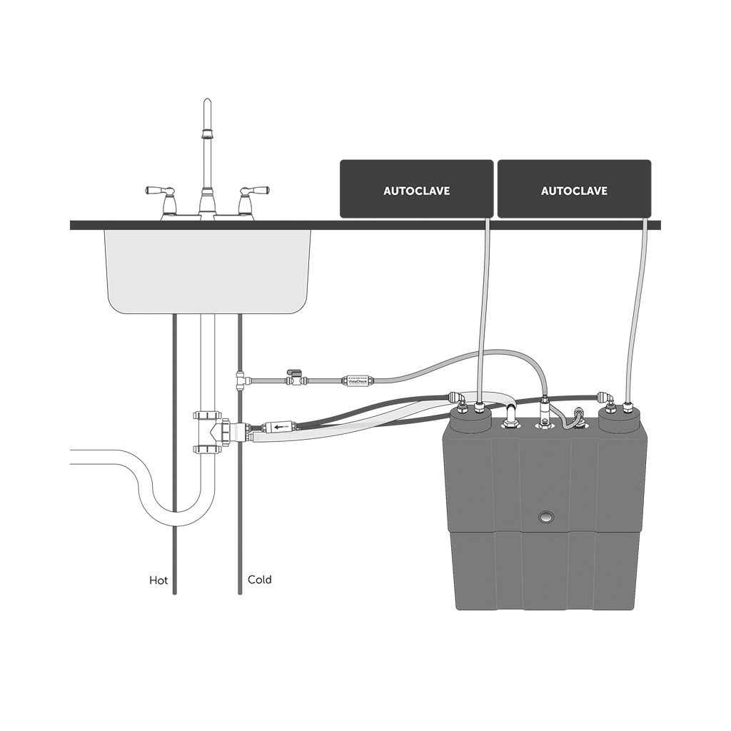 Midmark VistaCool direct-to-drain system For Autoclave Wastewater - Image 5