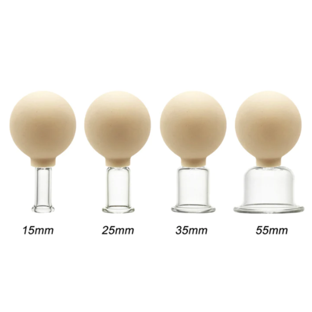 ZAQ Glass Facial Cupping 4pc Set - Image 2