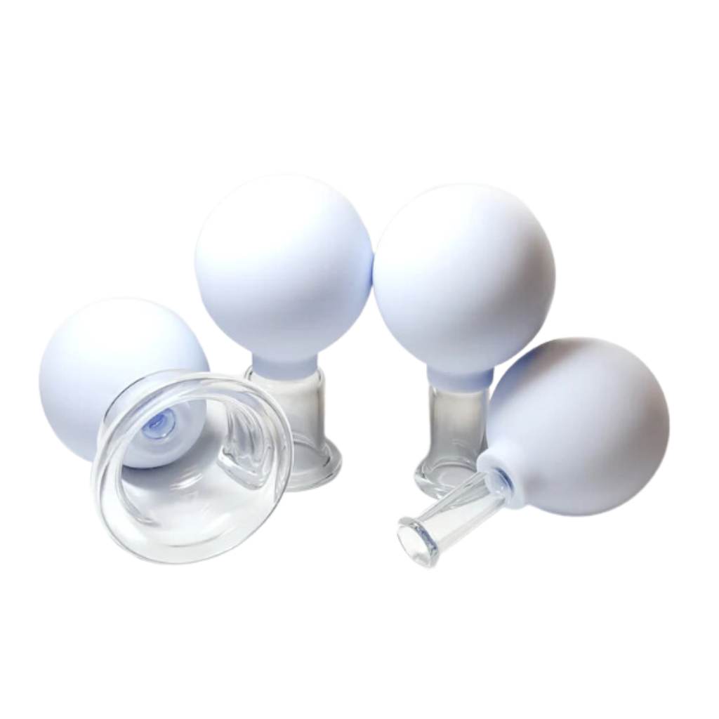 ZAQ Glass Facial Cupping 4pc Set - Image 3