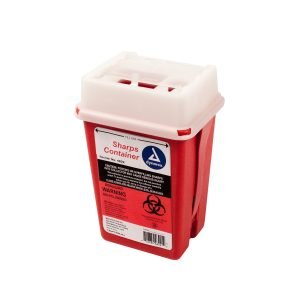 Dynarex 1 Quart Sharps container