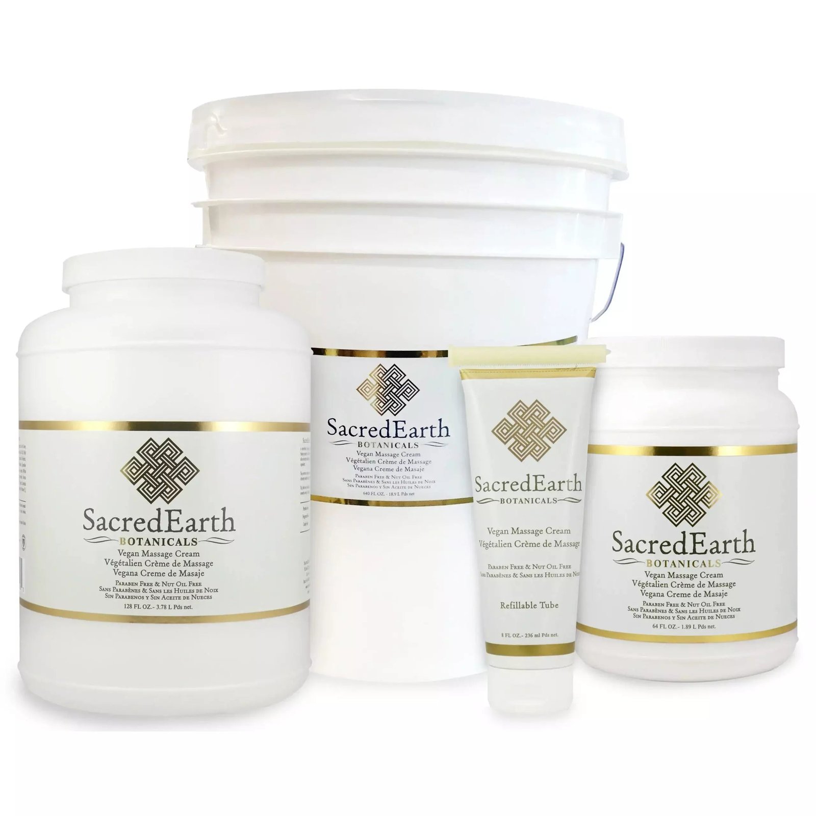 Sacred Earth Botanicals Vegan Massage Cream